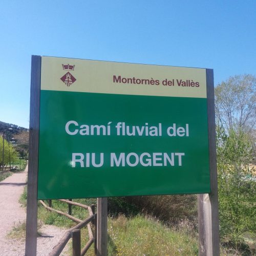 Camí fluvial mogent